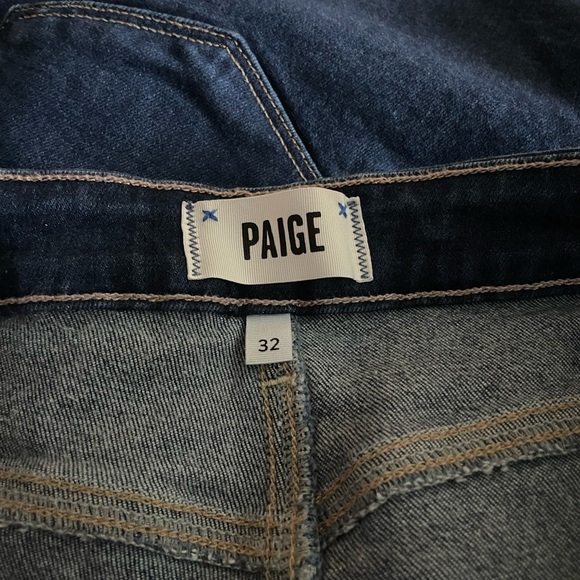 PAIGE Claudine Plus Flare Jean Size 32 Color Devoted - Picture 8 of 15